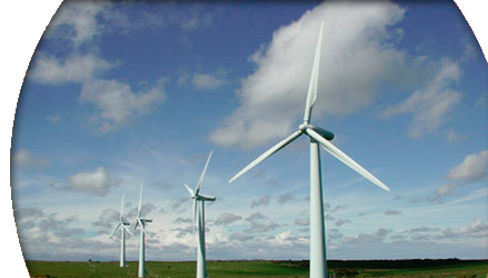 Wind power turbines